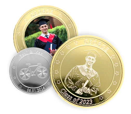 Pièce de monnaie Joyeux anniversaire personnalisé Cadeau